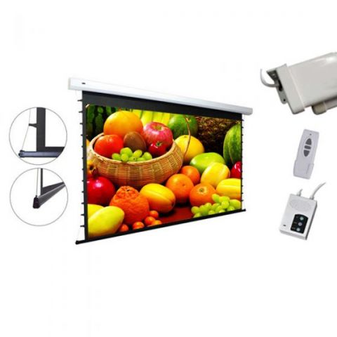 Dopah Tab-Tension Motorized Projection Screen 133"D (65.2" x 115.9")