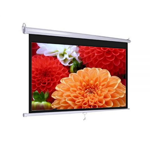 Dopah Motorized Projection Screen 70 X 70 - Projector Malaysia